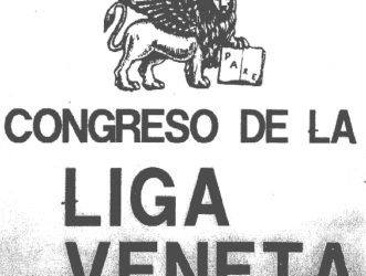 Recoaro 9 dicembre 1979, primo congresso della £iga Veneta
