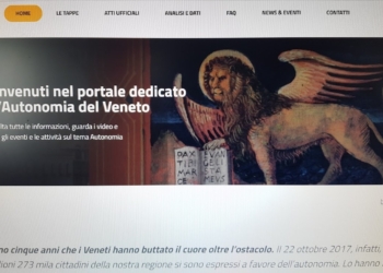 Nel sito della Regione il portale dedicato all’autonomia del Veneto