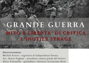 Grande Guerra, l’inutile strage: convegno a Vittorio Veneto venerdì 28 aprile