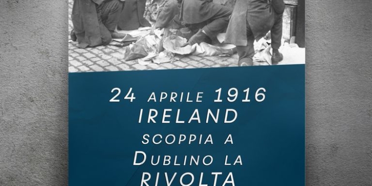 Aprile 2016, rivolta di Pasqua a Dublino: Luzzatti parla di “Irlanda veneta”