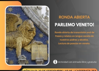 Rosario (Argentina), mercore 20 setenbre “Parlemo Veneto !”