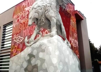 Maclodio (Brescia),12 ottobre 1427: un murales ricorda la Vittoria Veneta sul Ducato di Milano