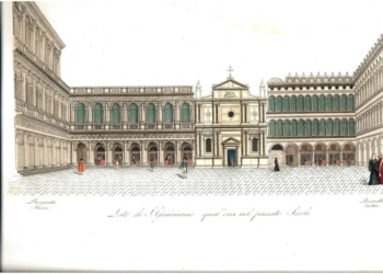 15 novembre 1814 Apertura delle Procuratie Nuovissime in piazza San Marco