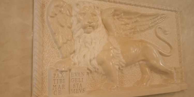Un nuovo Leone di San Marco nel palazzo del Consiglio Regionale