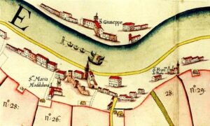 Mappa di Cavarzere facente parte l'Antico Dogado (foto web)