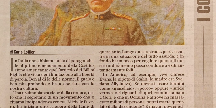 Caso Cadorna-Favero, la Caporetto della nostra libertà. La lezione di Carlo Lottieri