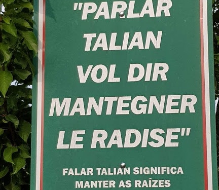 El Veneto lengua “oficial” a Serafina Correa, Rio Grande do Sul – Brasil