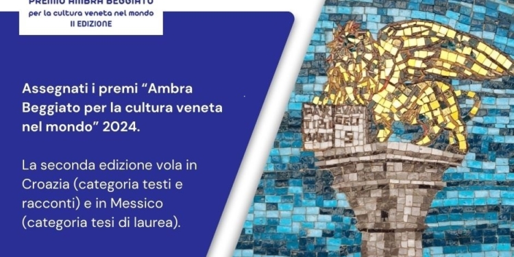 Premio Ambra Beggiato per la cultura veneta, dalla Croazia e dal Messico i vincitori 2024