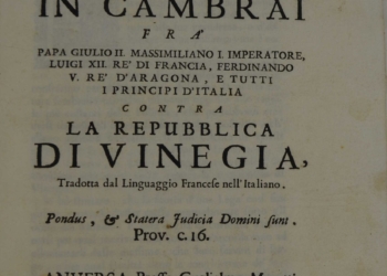 18 febbraio 1517 la Serenissima festeggia la pace dopo la guerra contro la Lega di Cambrai