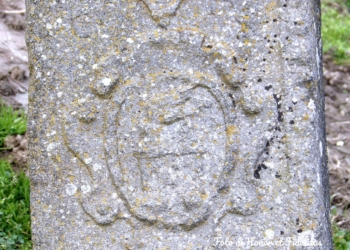 Il Leone di San Marco nel completo degrado, irriconoscibile (foto autore)