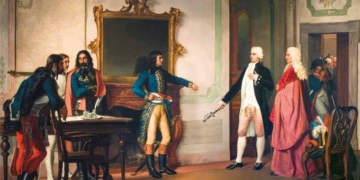 Treviso 2 maggio 1797 il n.h. Angelo Giustinian-Recanati affronta impavido Napoleone