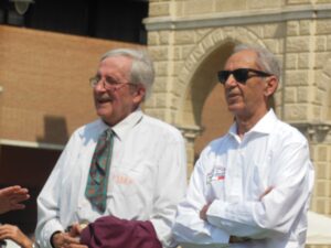 Il Duo Cavallari Munari ancora insieme qualche tempo fa ( Foto web)