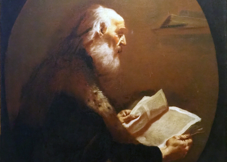Giambattista Piazzetta, Ritratto di Celio Rodigino, pinacoteca dell'Accademia e del seminario a Palazzo Roverella, Rovigo