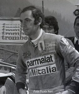 Il Campione Sandro Munari in una foto d'epoca (Foto Cavarzere Live)